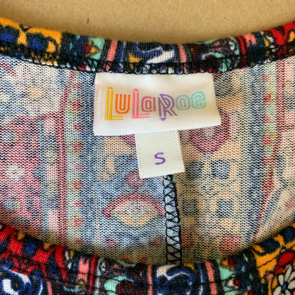 LuLaRoe Patterned Carly Dress - Picture 5 of 6